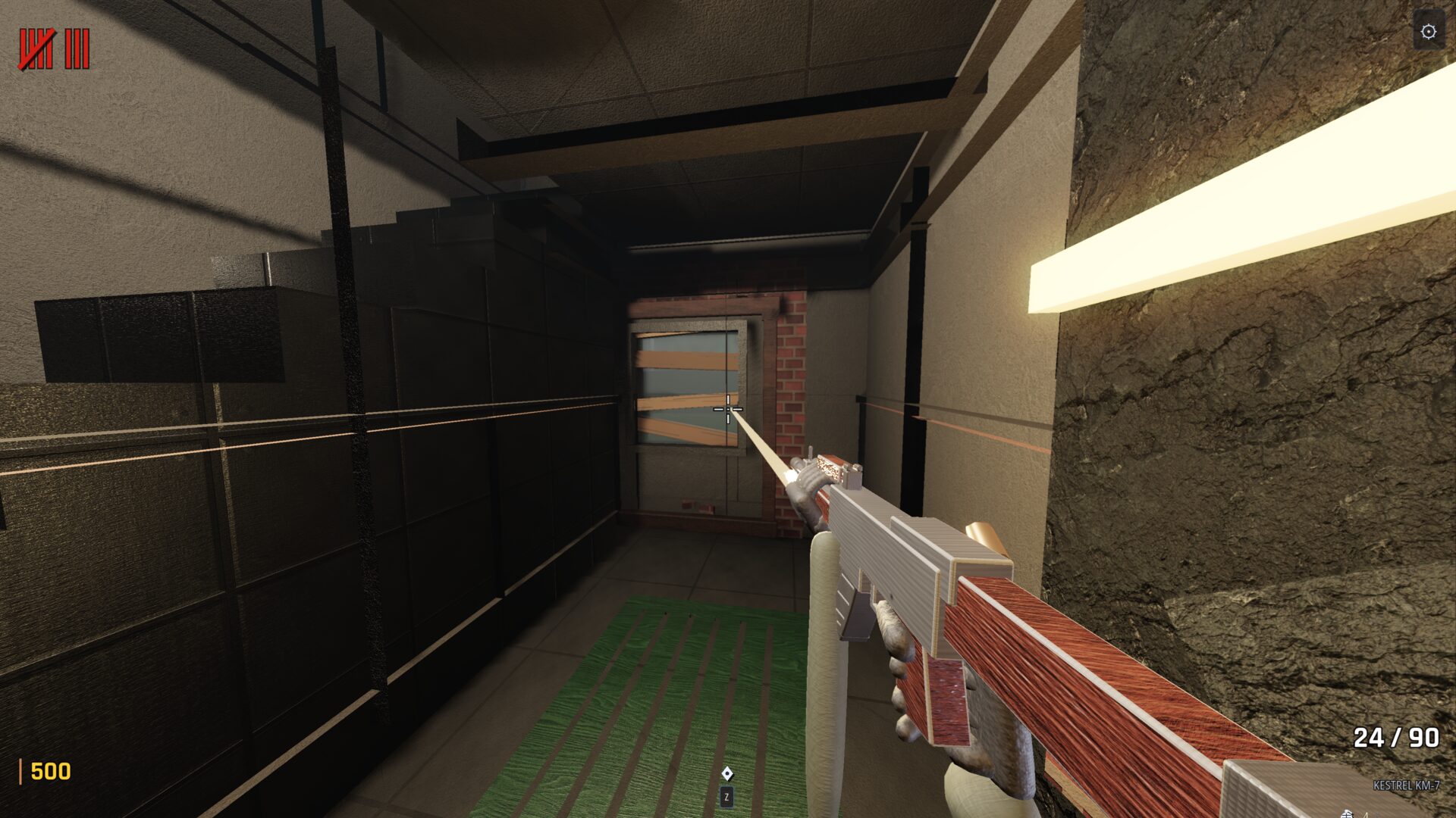 Firing into the dark on Emberkiln.